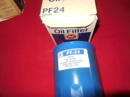 Nos 1960-1979 pontiac firebird trans am gto 389 400 455 blue pf24 oil filter