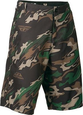 Hybrid board shorts camo size 30-40 fly racing watersports