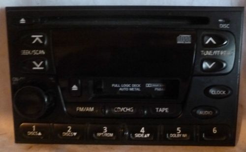 00 01 nissan xterra radio cd cassette faceplate replacement 28188-7z500