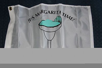 12x18 taylor made margarita time boat flag pennant new unopened cocktail tiki
