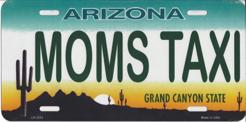 Arizona moms taxi license plate - lp-3554