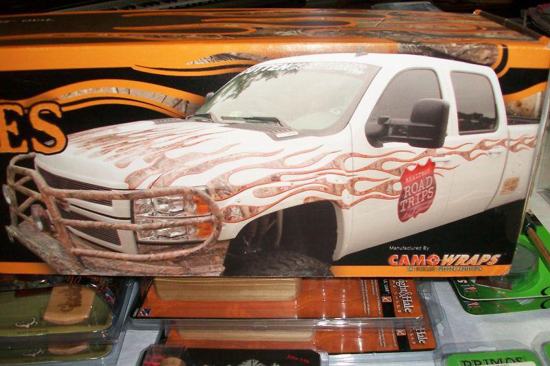 Camowraps realtree roadtrips truck flames w/ logo's nib