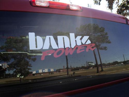 Banks power  decal / sticker ford dodge chevy diesel