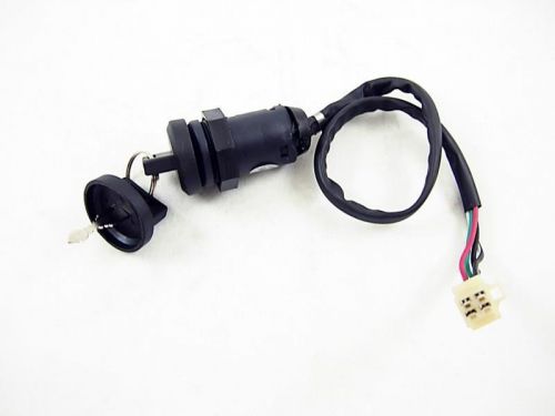 4 wires female plug key switch ignition gy6 150cc 152qmi scooter parts @90076