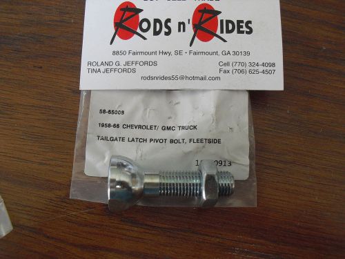 1958 1966 chevy gmc truck tailgate chain latch pivot bolt