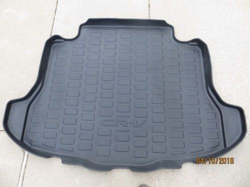 Honda crv rear cargo rubber floor mat fits 2007 thru 2011
