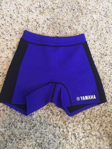 Yamaha womens neoprene shorts - watercraft shorts size xsmall blue kd6