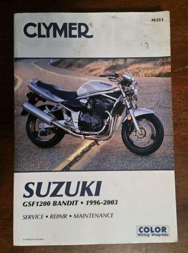 Clymer suzuki gsf1200 bandit 1996-2003 (m353)