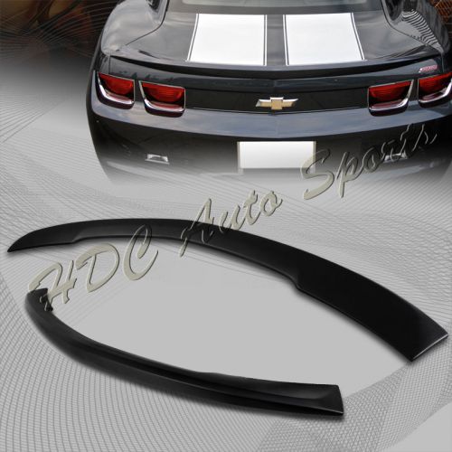 For 2010-2012 chevrolet camaro coupe abs rear tail trunk lid duck spoiler wing