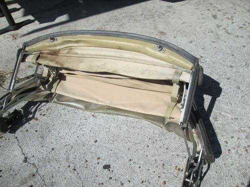 1974-89 mercedes benz sl 380 450 560 convertible roof  used