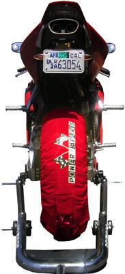 Powerstands tire warmers - red tw-sbk-red 610-3110r