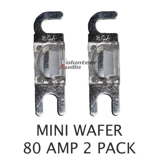 Scosche efx cmwf802 mini wafer fuses 80 amp 2 pack