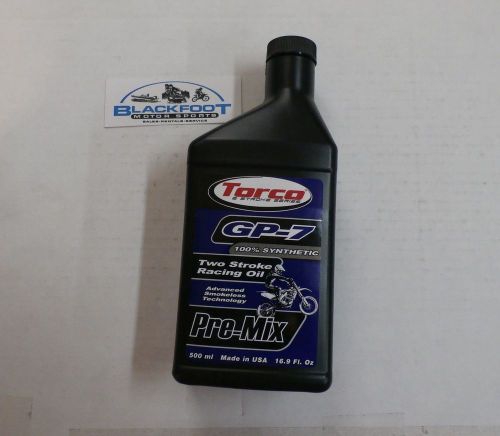 Torco gp-7,  2-stroke racing series oil 100% synthetic 16.9 fl. oz. t930077ye