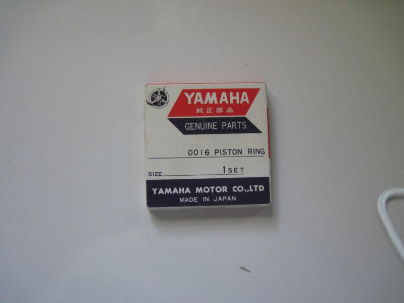 Yamaha dt1 dt-1 250 piston rings 77 - 78 new  nos oem 2nd  over  1m1-11611-20-00