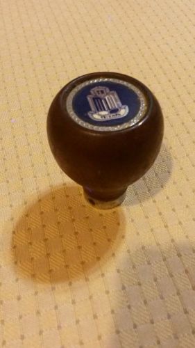 Vintage triumph wooden shifter knob