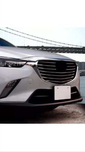 Mazda cx-3 front bumper license plate holder new mazda factory part 2016