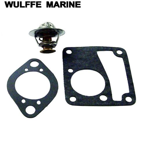 160° thermostat kit for mercruiser 470 &amp; 485 1976-1982 replaces 76270-1 18-3652