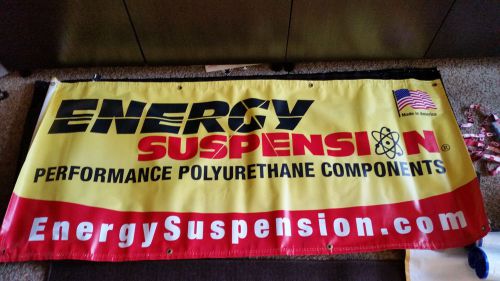 Energy suspension racing banners flags signs nhra drags offroad hotrods stickers