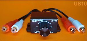 Car audio amp amplifier remote level rca control bass boost knob us seller