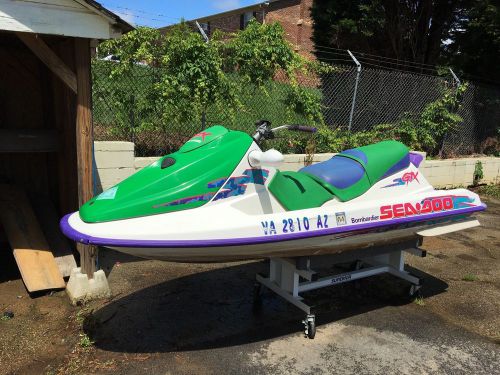 1995 sea doo bombardier gtx for parts or fix-up seadoo no title cheap