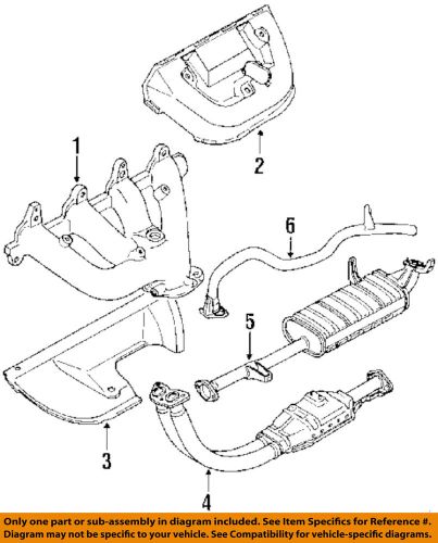 Suzuki oem 89-95 sidekick exhaust-manifold gasket 1414060a20