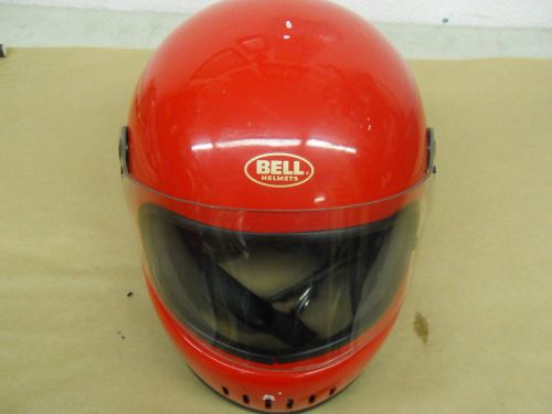 Bell full face motorcycle helmet nice used size 7 1/4  58 cm