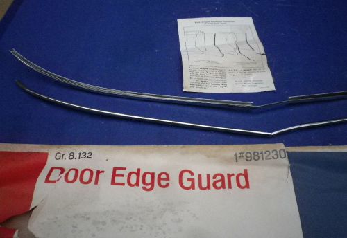 Nos 67 1967 1968 buick lesabre electra wildcat door edge guards 2 dr gm 981230