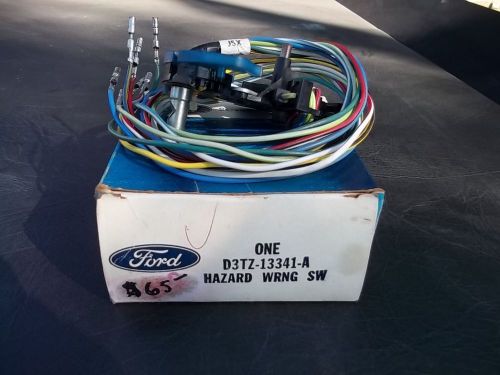 Hazard turn signal switch nos ford bronco f100 73 74 75 76 77 manual trans only
