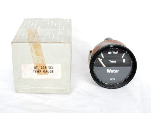 Smiths water temperature gauge bt 2231/02 old stock new / w/box