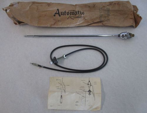 Chevy 1963 1964 impala nos antenna w/ instructions made by automatic co. j11009