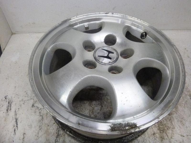 97 98 99 00 01 honda crv wheel 15x6 alloy 5 spoke b minus condition weight marks