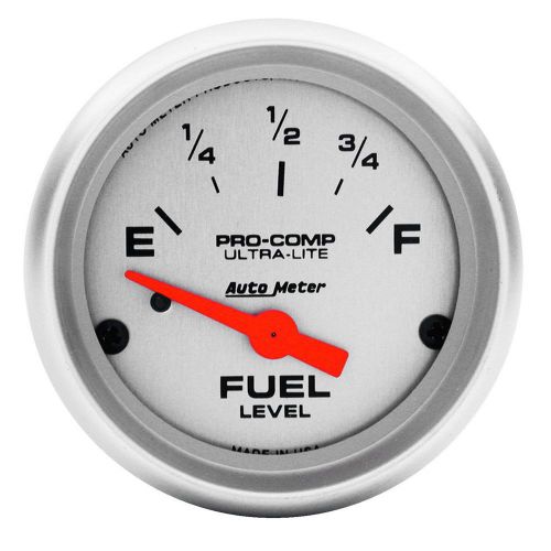 Autometer 4316 ultra-lite electric fuel level gauge