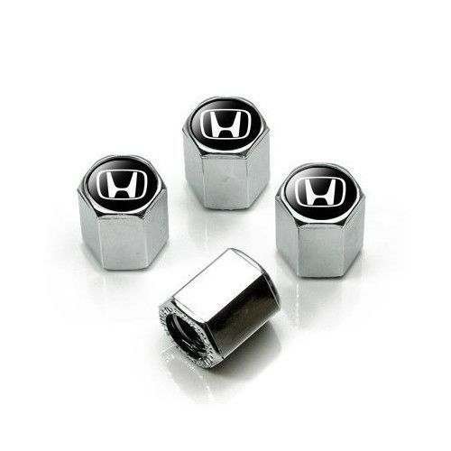 Find Honda Logo Tire Valve Stem Caps Set Steel Car Wheel Tyre Air Cover
