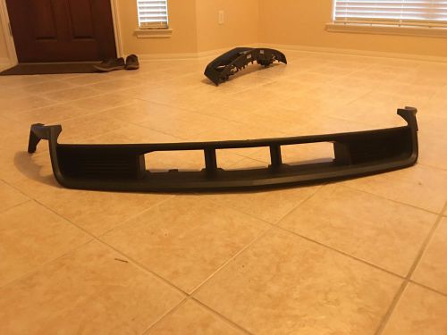 2010-2012 ford mustang gt front lower fascia
