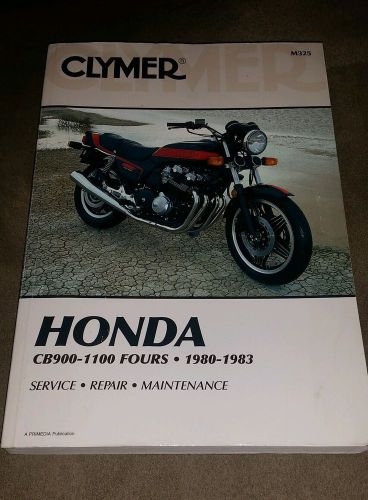 Clymer honda cb900-1100 fours 1980-1983 motorcycle manual