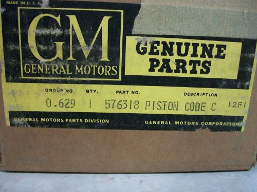 Oldsmobile pistons nos gm original 576318, 1958, 1959, 1960,1961,1962 olds