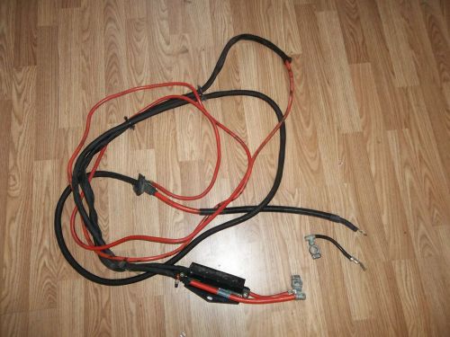 1998 bmw z3 convertible 2.8 positive negative battery cable  oem