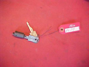 Nos el714 cylinder &amp; keys fomoco 52 53 54 55 56 57 lincoln 1957 1956 1955 1954