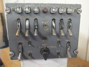 G274 gables switching panel boeing 747 radio