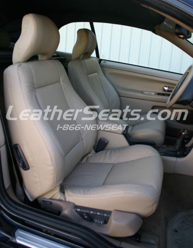 1999 - 2005 volvo c70 convertible fronts only leather seat covers 01 02 03 04