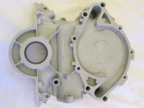 C2oe-6059d ford timing chain cover 1962-1964 260 289 v8 oil fill tube boss cool!