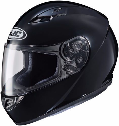 Hjc cs-r3 full face motorcycle helmet gloss black size medium dot