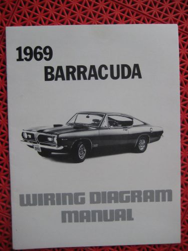 1969 plymouth barracuda wiring diagram manual