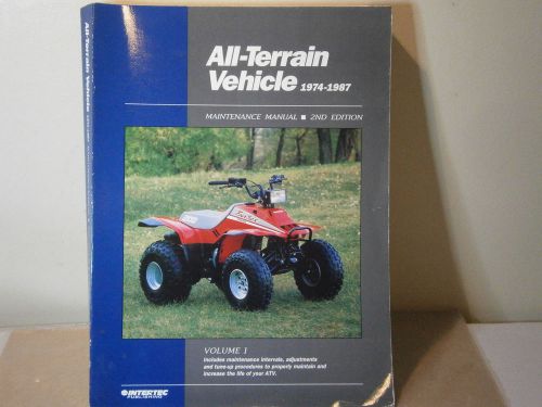 All terrain vehicle manual atv honda suzuki kawasaki yamaha polaris 1974-1987
