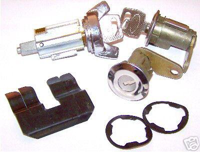 70 71 72 73 mustang door and ignition matched lock set