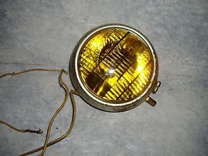 Vintage car/truck do-ray 600 5 1/4 in.lens amber fog lamp rat rod