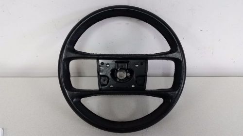 Nice original porsche 924 black leather sports steering wheel