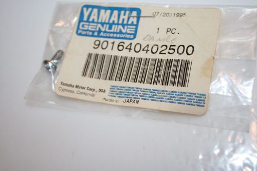 Nos yamaha screw 90164-04025 1990-93 sj650 hull 1994-95 fx-1 gunwale mat pwc