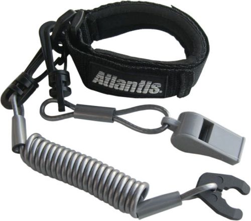 Atlantis pro floating wrist/jacket tethercord/lanyard (silver)