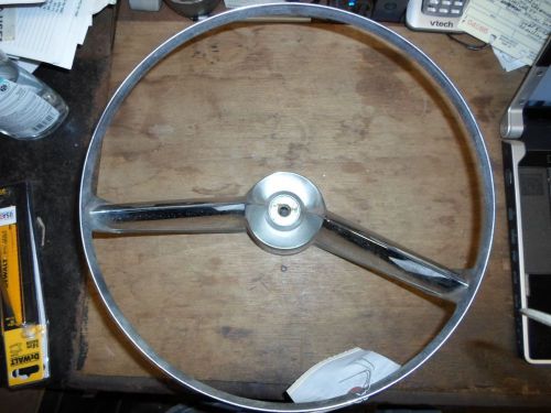 58 original cadillac inner steering wheel horn ring oem ratrod inside